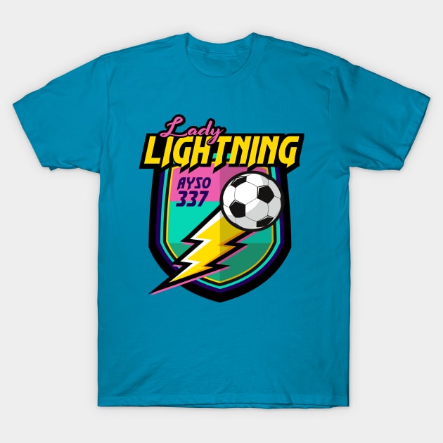 lady lightning T-Shirt by yorkphotog